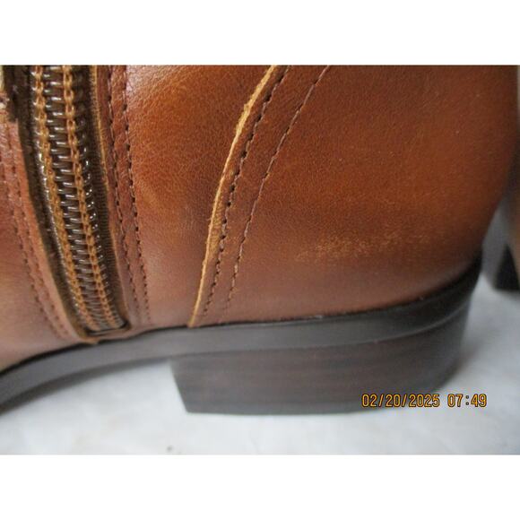 USED Naturalizer Womens Rena Zipper Narrow Calf Knee-High Boots,brown-Size 7.5 M - Picture 7 of 16